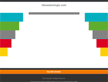 Tablet Screenshot of ilikewatchingtv.com
